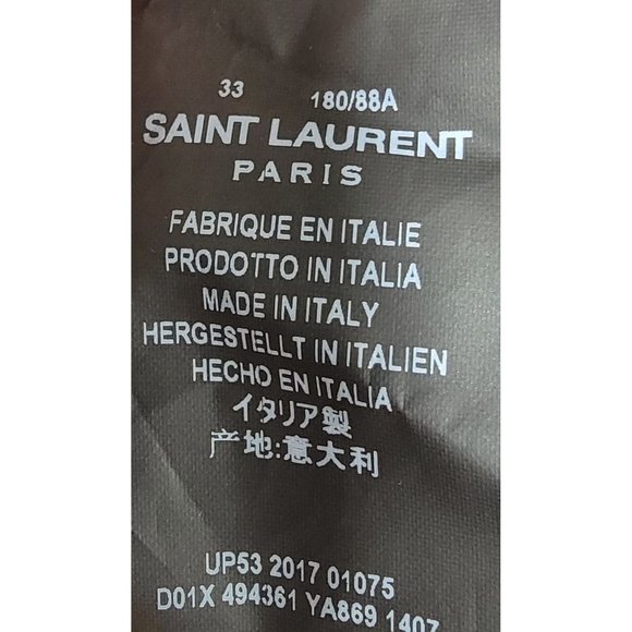 Saint Laurent D02 M/SK LW Jeans - Picture 4 of 4